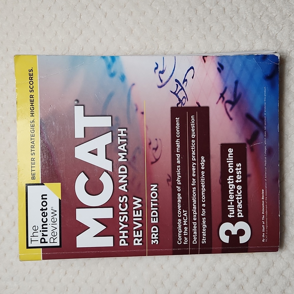 The Princeton Review MCAT Physics & Math Review Book